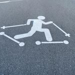 Icon representing physical movement